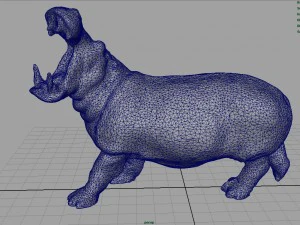 hippopotamus 3D Model
