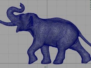 asian elephant 3Dモデル