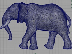 african elephant 3D Модель