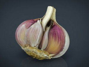 open garlic 3D Model