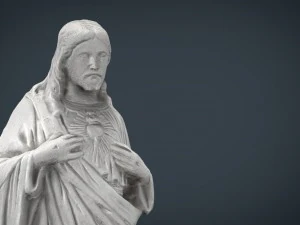 sacred heart of jesus 3D Model