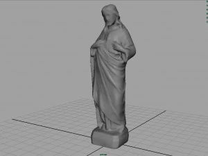 sacred heart of jesus 3D Model