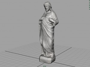 sacred heart of jesus Model 3D