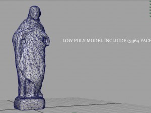 sacred heart of jesus Model 3D