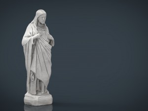 sacred heart of jesus Model 3D