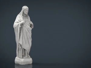 sacred heart of jesus 3D Model