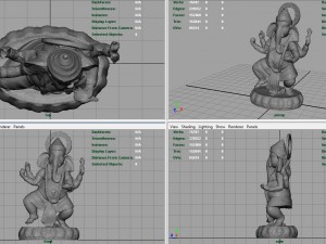 dancing ganesha 3D Model