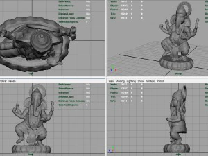 dancing ganesha 3D Model