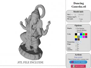 dancing ganesha 3D Model