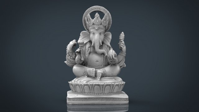 Ganesh idol deals 3d model