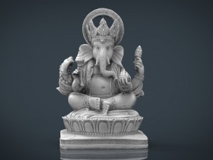 ganesh elephant Modelo 3D