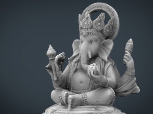 ganesh elephant Modèle 3D