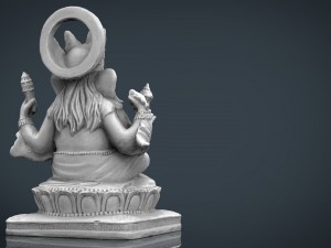 ganesh elephant Modèle 3D