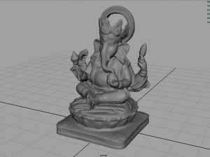 ganesh elephant Modèle 3D