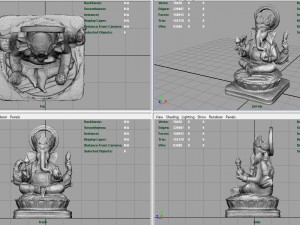 ganesh elephant Modèle 3D