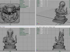 ganesh elephant Modèle 3D