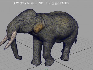 asians elephants mother and babe Modello 3D