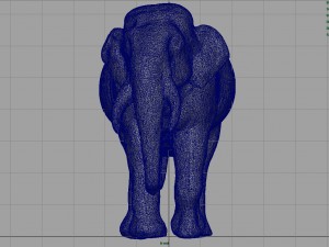 asians elephants mother and babe Modello 3D