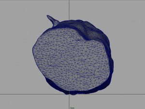 spanish fuet salami Modelo 3D