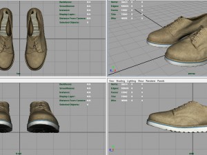 women shoes Modelo 3D