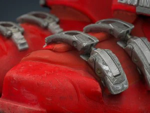 scarponi da sci Modello 3D