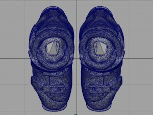 scarponi da sci Modello 3D