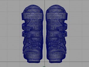 ski boots Model 3D