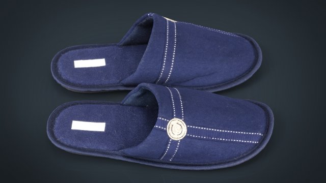 house slippers 3Dモデル .c4d .max .obj .3ds .fbx .stl .blend