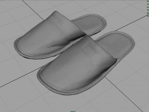 house slippers 3D Model