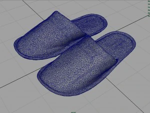 house slippers 3D Model