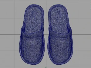 house slippers 3D Model