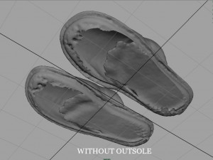 house slippers 3Dモデル