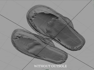 house slippers 3D Model