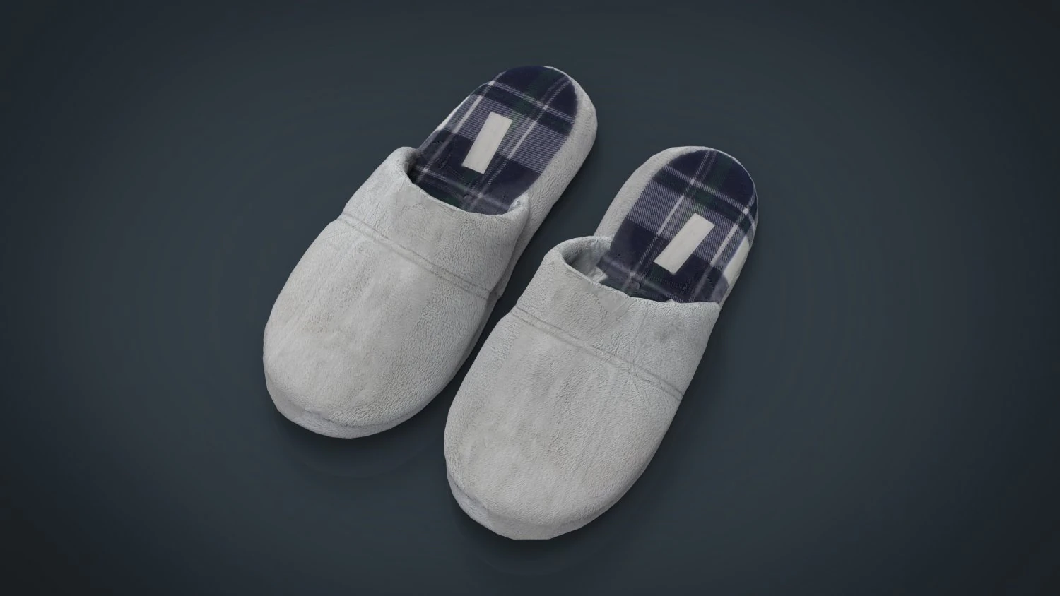 house slippers 2 3D Model .c4d .max .obj .3ds .fbx .stl .blend 