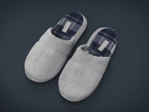 house slippers 2 3D Модель