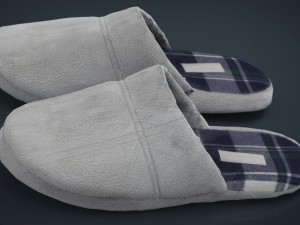 house slippers 2 3D 模型