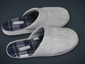 house slippers 2 3D Model