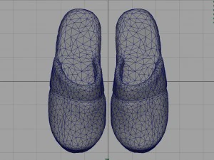house slippers 2 3D Model