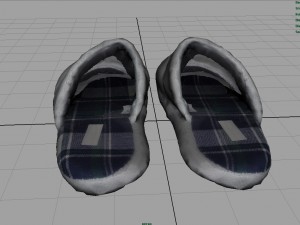 house slippers 2 3D 模型