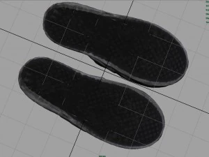 house slippers 2 3D Model