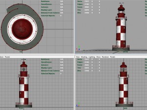 lighthouse 3D Модель