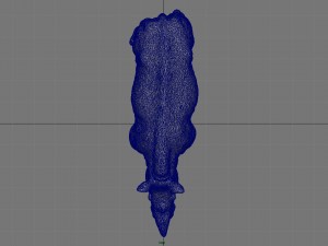 white rhinoceros 3D मॉडल