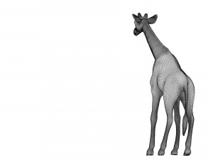 giraffe Modelo 3D