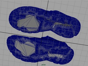womens sneakers 3D Model