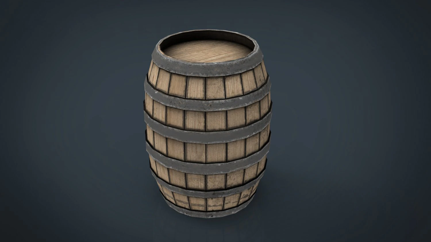 barrel 3D Model .c4d .max .obj .3ds .fbx .stl .blend 