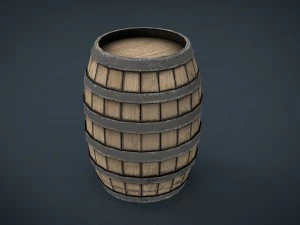 beczka Model 3D