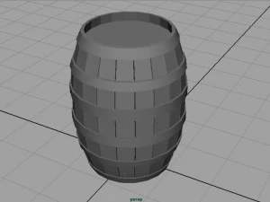 barrel 3D Model