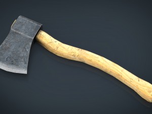 realistic axe 3D Model