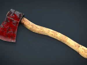 realistic axe 3D Model