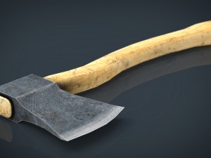 realistic axe 3D Model